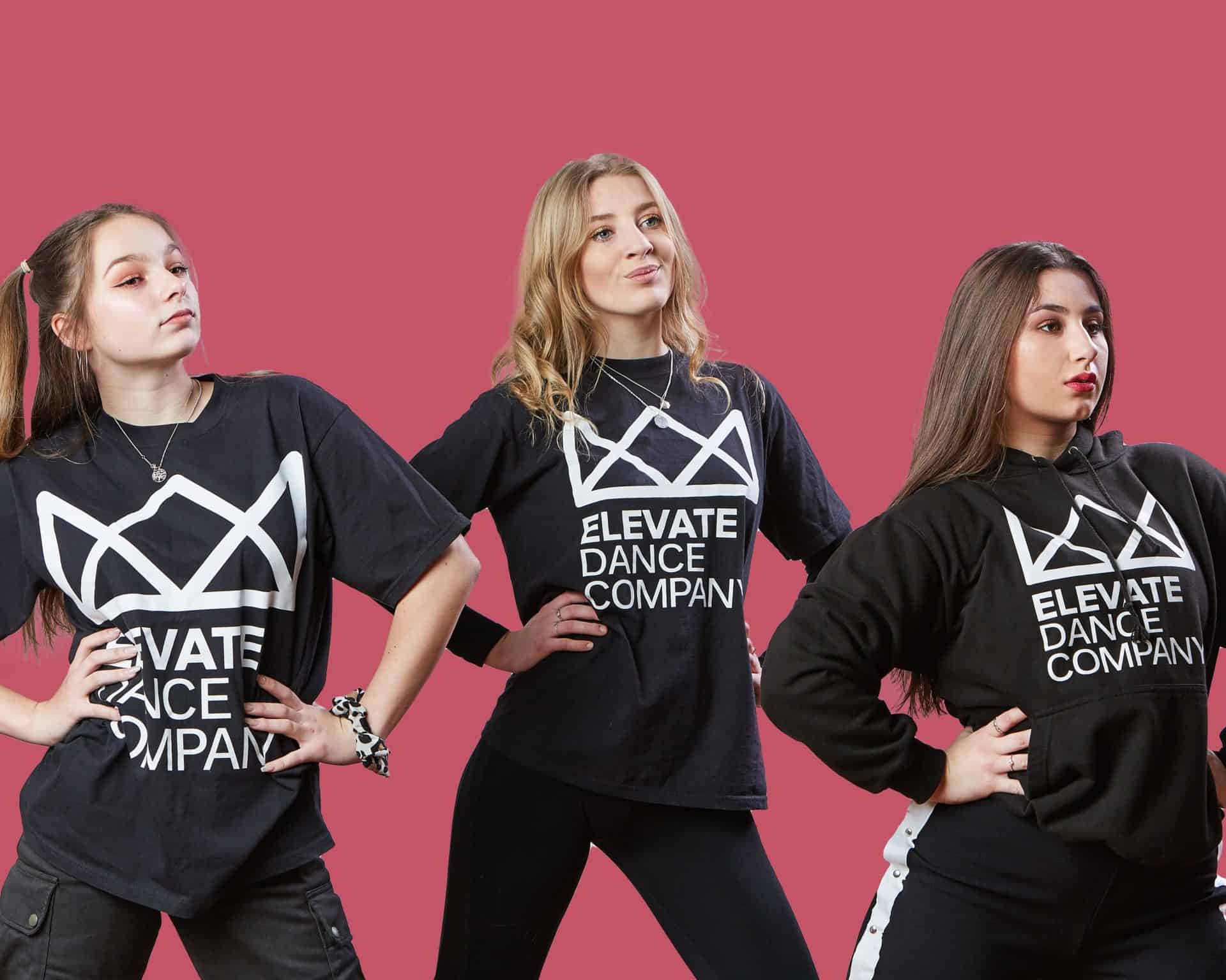 ELEVATE LOGO ON T-SHIRTS