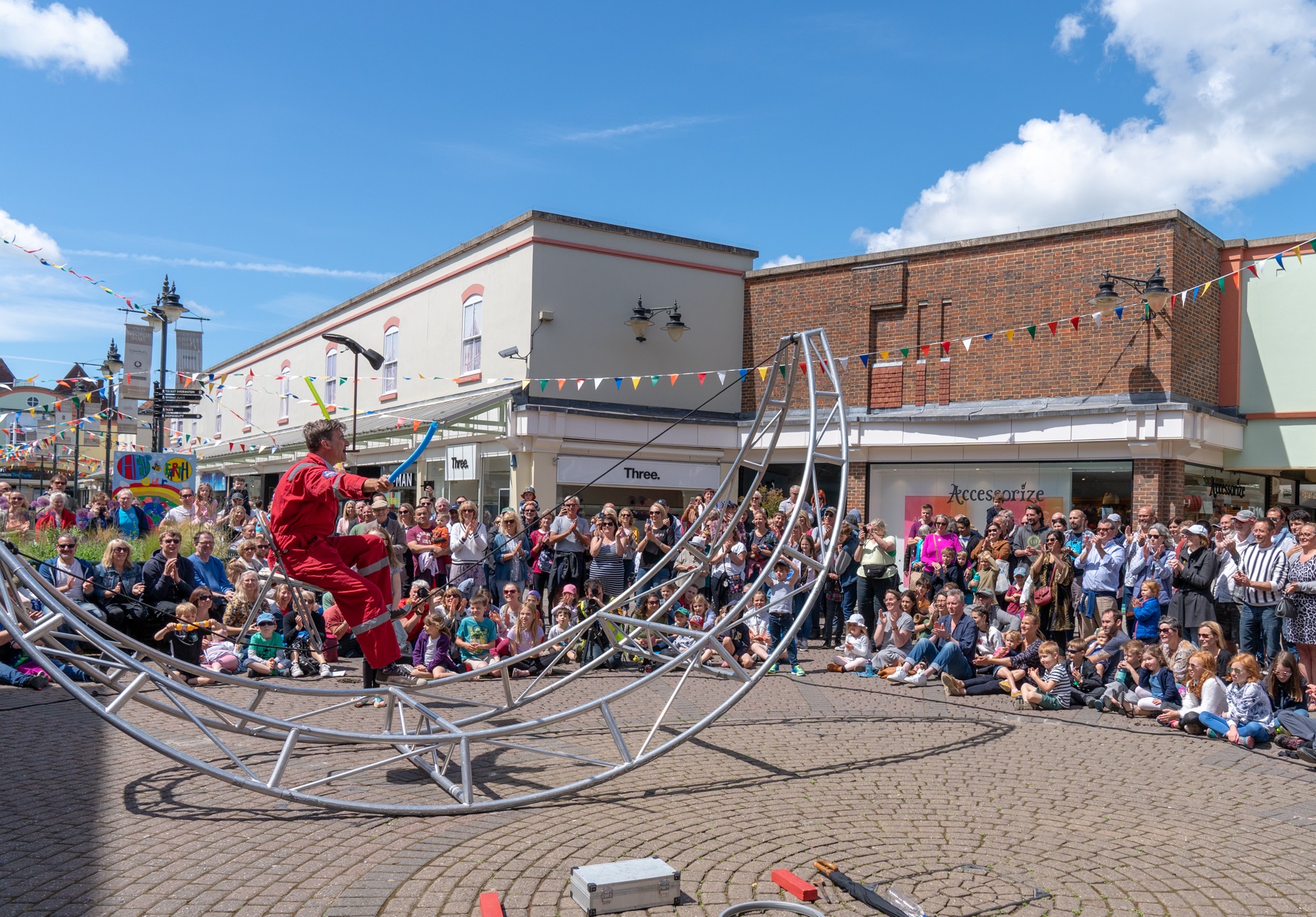 marketing for salisbury international arts festival old george mall performance