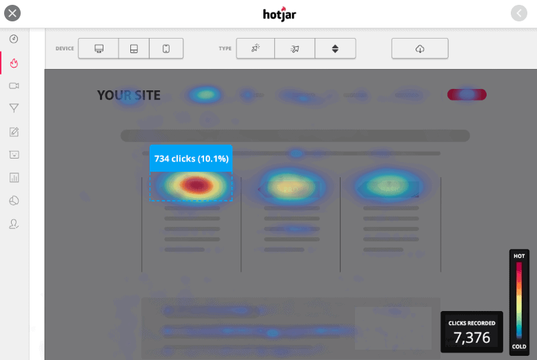 hotjar-heatmap-website-analytics